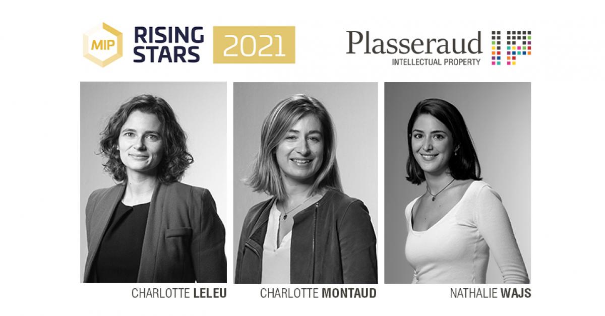 Three experts recognized Rising Stars 2021 by Managing IP Plasseraud IP